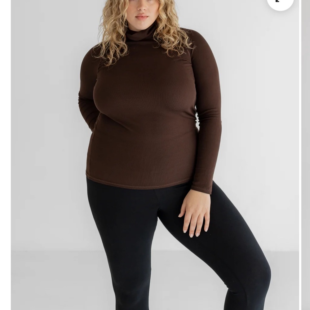 Imbodhi Turtleneck in Espresso